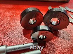 MITUTOYO DIGITAL BOREMATIC INSIDE MICROMETER. 25 to. 5 Inch W 3 Rings P749