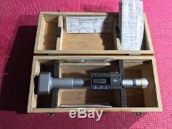 MITUTOYO DIGITAL Intrimik BORE HOLTEST INSIDE MICROMETER 2 To 2.5 In