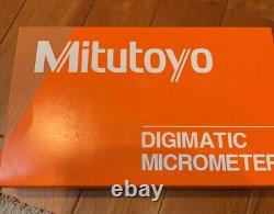 MITUTOYO Depth Micrometer 329-250-30 DMC100-150MX with 6 Rods From JAPAN