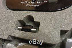 MITUTOYO Digital Counter Outside Micrometer Set of 3 193-113 193-112 193-111