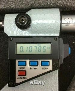 MITUTOYO Digital External Micrometer 3 4 Range Inc 3 Standard