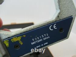 MITUTOYO Digital Micrometer 0 1 x. 00005 Grads, # 406-721-30, Electronic EC