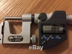 MITUTOYO Digital Micrometer, Uni-Mike, 1 In, 317-351-30