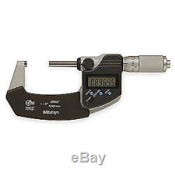 MITUTOYO Electronic Digital Micrometer, 1 to 2 In, 293-345-30