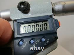 MITUTOYO Electronic Digital Outside Micrometer 1-2, # 406-721-30.00005 Grads