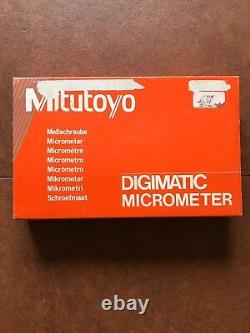 MITUTOYO Electronic Digital Outside Micrometer 1-2 406-722-30 PRISTINE. 00005