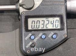 MITUTOYO Electronic Micrometer, 0-1 Inch, IP65 Coolant Proof