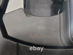 MITUTOYO Electronic Micrometer, 0-1 Inch, IP65 Coolant Proof