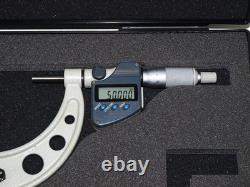 MITUTOYO GEAR PITCH / THREAD PITCH MICROMETER 50-75 mm