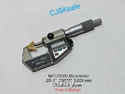 MITUTOYO Micrometer. 05.6.00005 0.001 mm Made in Japan (USED)