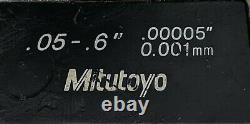 MITUTOYO Micrometer. 05.6.00005 0.001 mm Made in Japan (USED)