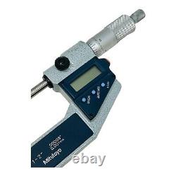 MITUTOYO NO. 293-722-30 DIGITAL MICROMETER 1 2 withCASE