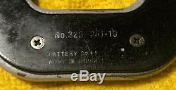 MITUTOYO THREAD MICROMETER with 2 PAIR ANVILS 326-351-10.00005 Resolution