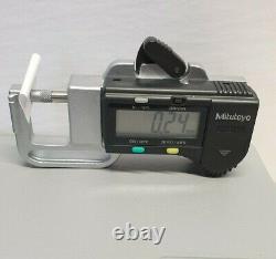 MITUTOYO digital micrometer. Japan. Quick Mini. (1501DGMICRO)