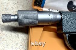 Machinist Tool Mitutoyo 0-1 Digit Spherical Anvil Micrometer 295-253 (NOS)