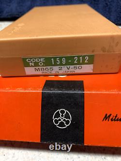 Machinist Tool Mitutoyo 1-2 Digit Counter COMBIMIKE Micrometer (NOS) 159-212