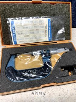 Machinist Tool Mitutoyo 2-3 Digit Counter COMBIMIKE Micrometer (NOS) 159-213