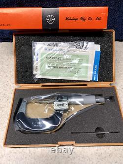 Machinist Tools Mitutoyo 0-1 Digit Counter Point Micrometer, (NOS) 142-177