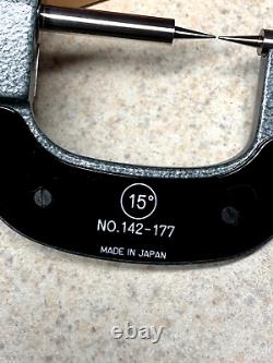 Machinist Tools Mitutoyo 0-1 Digit Counter Point Micrometer, (NOS) 142-177
