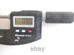 Mahr 4151700 Micromar 40EW Digital Micrometer, 0-1 Range. 00005 Res