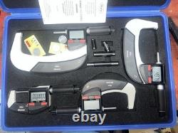Mahr Micromar 40 EWRi Digital Micrometer Set 0-4 Exce. Condition 4157115