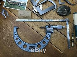 Minty Mitutoyo No. 193-106 Digit Outside Micrometer 125mm-150mm Tool Machinist