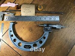 Minty Mitutoyo No. 193-106 Digit Outside Micrometer 125mm-150mm Tool Machinist