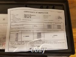 Mituoyo 293-345-30 1-2 IP65.0005 Grad Digital Micrometer