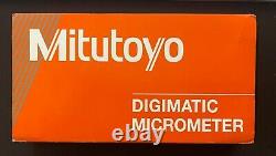 Mitutoyo293-344-30 -1 Coolant Proof Digital Micrometer. 0005 Ratchet Thimble