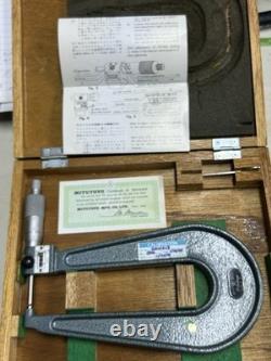 Mitutoyo 0.00 To 1.000 Deap Throat Micrometer (Digital)
