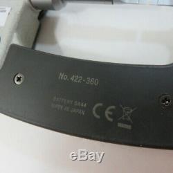 Mitutoyo 0-1.00005 Digital Blade Micrometer No. 422-360