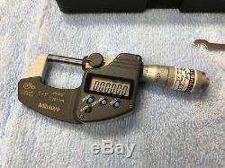 Mitutoyo 0-1 293-344 IP65 Coolant Proof Digital Micrometer