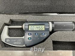 Mitutoyo 0-1.2 0.00005 Absolute QuickMike Digital Micrometer Japan 293-676