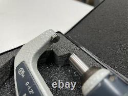 Mitutoyo 0-1.2 0.00005 Absolute QuickMike Digital Micrometer Japan 293-676
