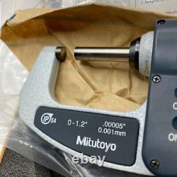 Mitutoyo 0-1.2 0.0005 Digital Quick Micrometer 293-676 Japan