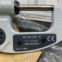 Mitutoyo 0-1.2 0.0005 Digital Quick Micrometer 293-676 Japan