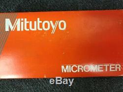 Mitutoyo 0-1 Digit Spline Micrometer. 0001 Grad #131-166