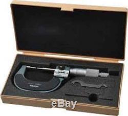 Mitutoyo 0-1 Digit Spline Micrometer. 0001 Grad #131-166