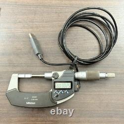 Mitutoyo 0-1? Digital Blade Micrometer 0.00005? With USB Data Cable 422-330