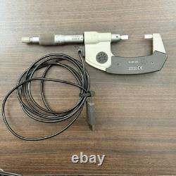 Mitutoyo 0-1? Digital Blade Micrometer 0.00005? With USB Data Cable 422-330