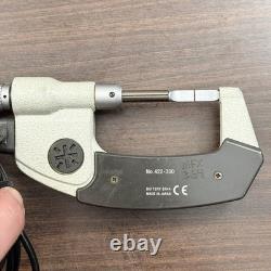 Mitutoyo 0-1? Digital Blade Micrometer 0.00005? With USB Data Cable 422-330