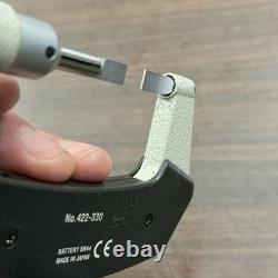 Mitutoyo 0-1? Digital Blade Micrometer 0.00005? With USB Data Cable 422-330