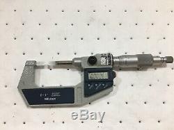 Mitutoyo 0-1 Digital Blade Micrometer No 422-311-30