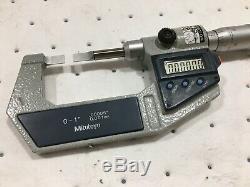 Mitutoyo 0-1 Digital Blade Micrometer No 422-311-30