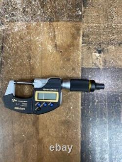 Mitutoyo 0-1 Digital Micrometer 293-186-30.00005 0.001mm QuantuMi (A1D005871)