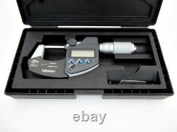 Mitutoyo 0 1 Digital Micrometer 293-348 Made in Japan