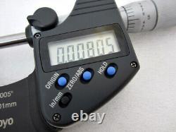 Mitutoyo 0 1 Digital Micrometer 293-348 Made in Japan