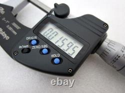 Mitutoyo 0 1 Digital Micrometer 293-348 Made in Japan