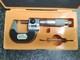 Mitutoyo 0-1 Spherical Face Micrometer With Mechanical Digital Reading
