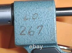 Mitutoyo 0-1 Spherical Face Micrometer With Mechanical Digital Reading